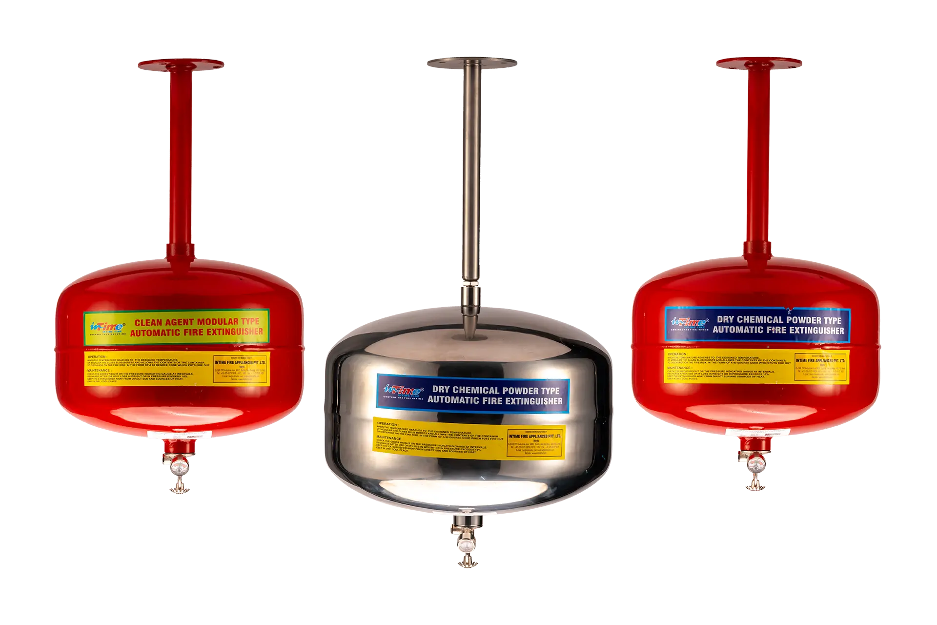 Ceiling Mounted Modular Type Fire Extinguishers