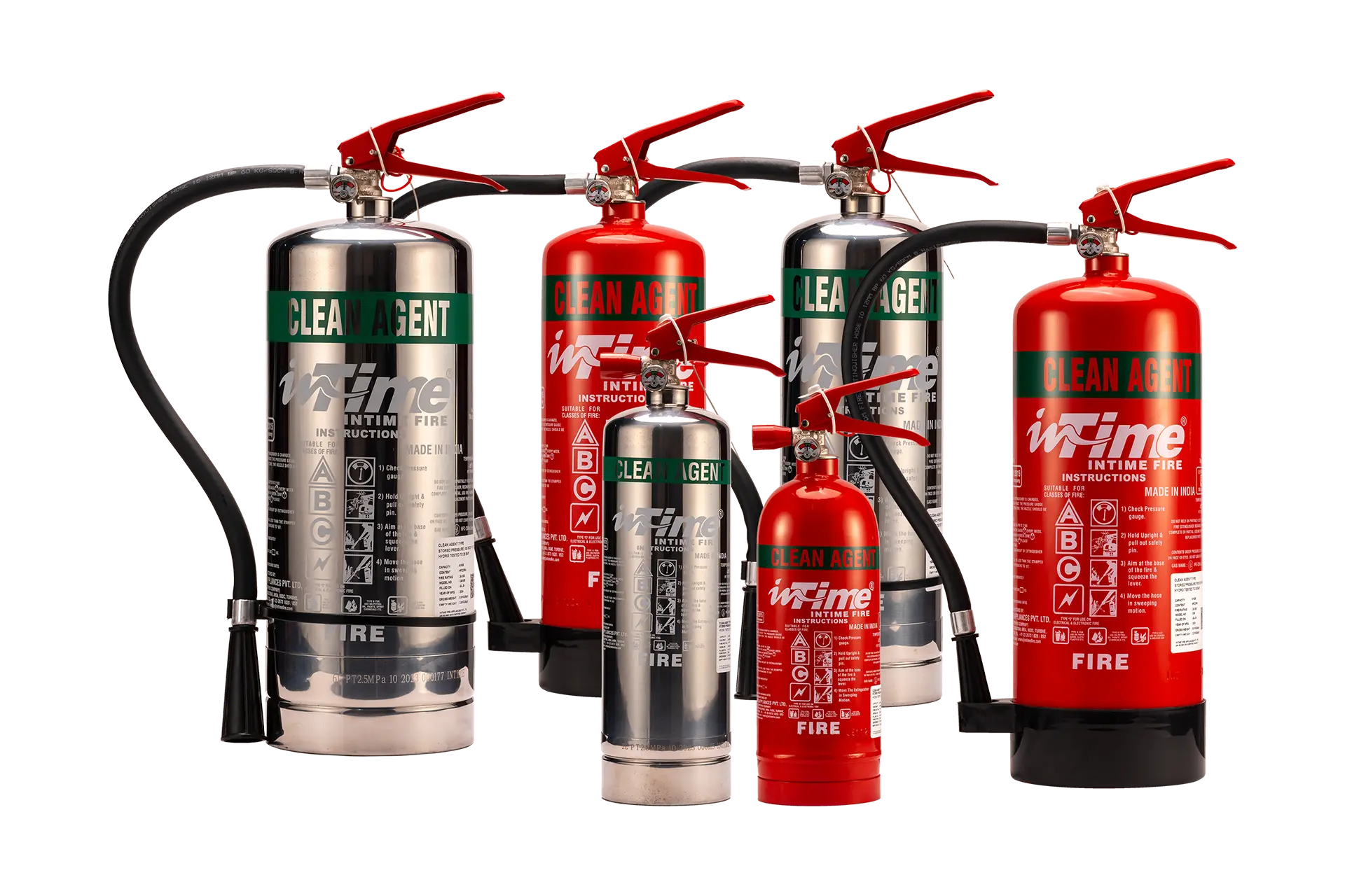 Clean Agent Type Fire Extinguishers