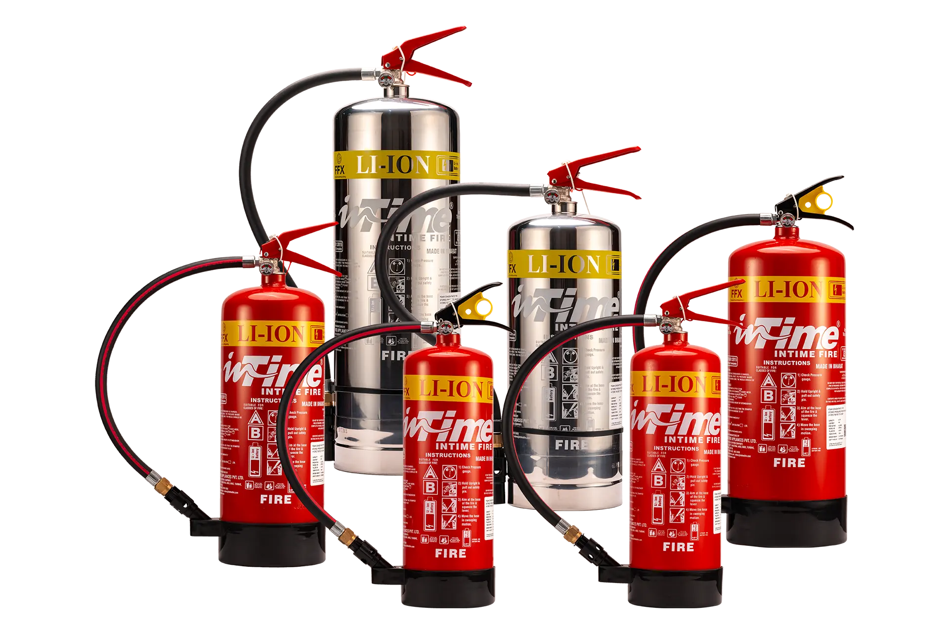 Lithium-Ion Type Fire Extinguishers