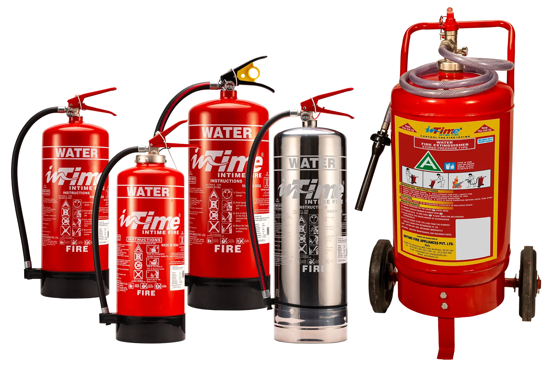 Water Type Fire Extinguishers